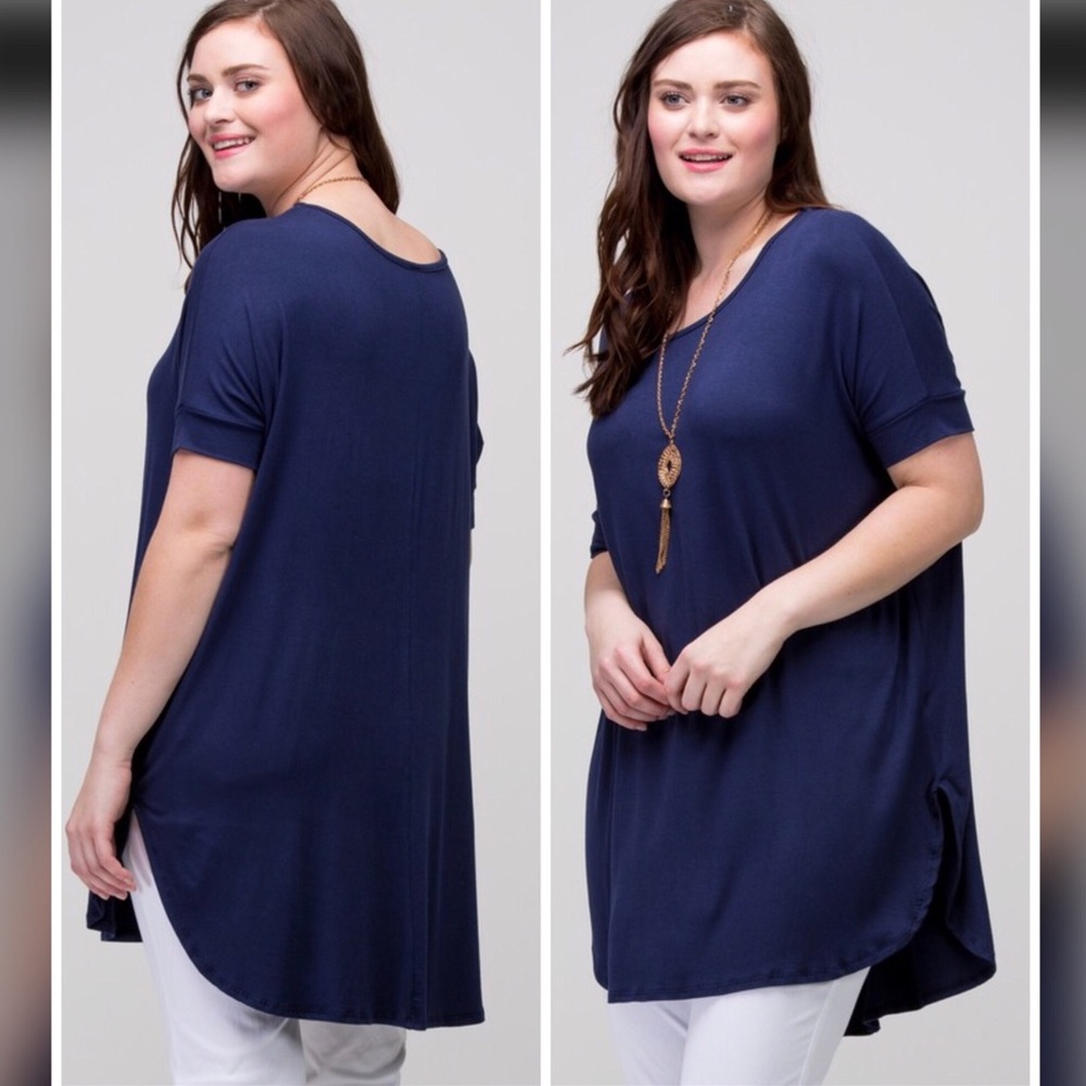 PLUS Piko Loose Fit Tunic - Picture 2 of 4